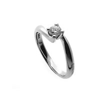 Anello Damiani Donna in Oro bianco Diamante 20087508 - 20087508